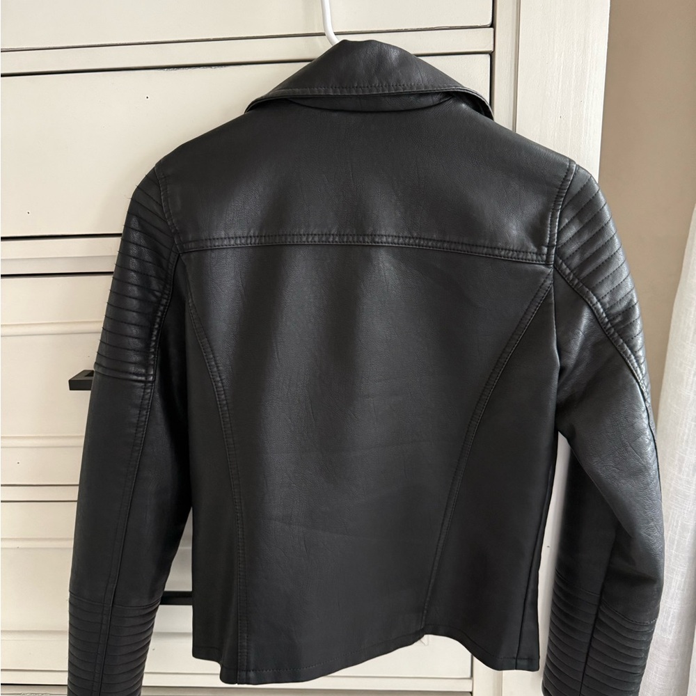 Topshop Rosa Biker Jacket - Picture 8 of 9